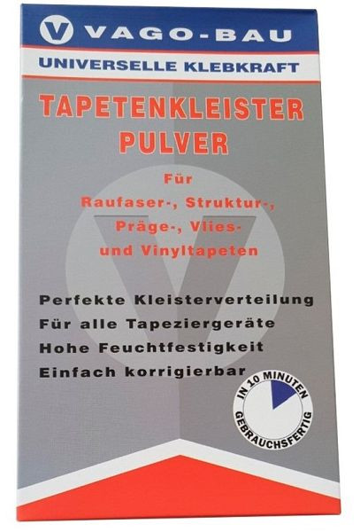 VaGo-Tools Universal Glasfaserkleber Kleber Tapetenkleber Glasfasertapete, VE: 250g, 999-020-1_tv