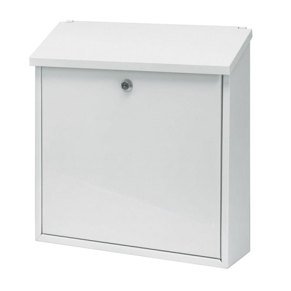 STEIN HGS Wandbriefkasten Malagan, weiß, 83705.0002