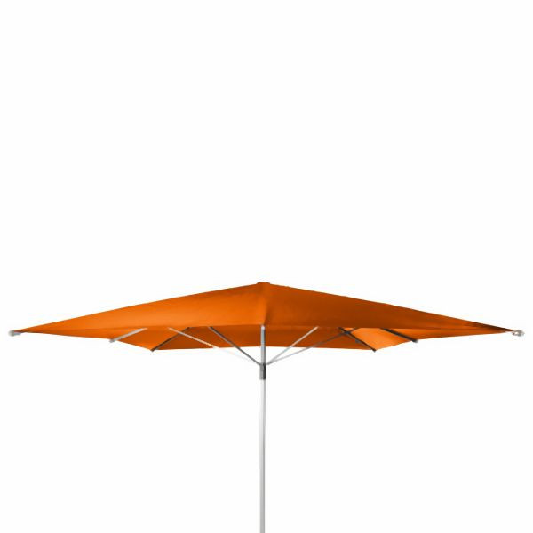 doppler TELESTAR 4x4m - Rohr 65mm, Design 816 orange, mit Windventil, ohne Volant, 468701MWOV816
