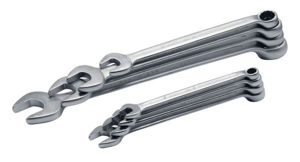 ELORA Ringmaulschlüssel-Satz DIN 3113, Form B, 8-teilig 5/16"-3/4" AF, 205S 8AF, 0205600801000