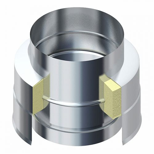 Solarbayer Außenkamin Mündungsabschluss, 130/0,5mm, 530091001