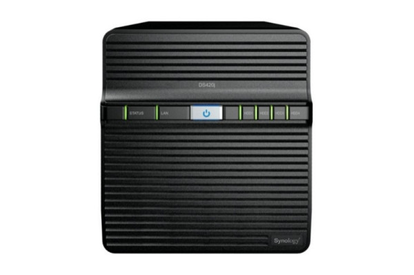 Synology Network Attached Storage, 4-Bay, ohne HDD, GBit LAN, USB 3.0, DS420J