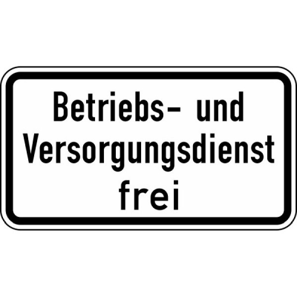Stein HGS Betriebs- und Versorgungsdienst frei Nr. 1026-39, 600 x 330 mm, Flachform 3 mm, RA1, 1026-39-213