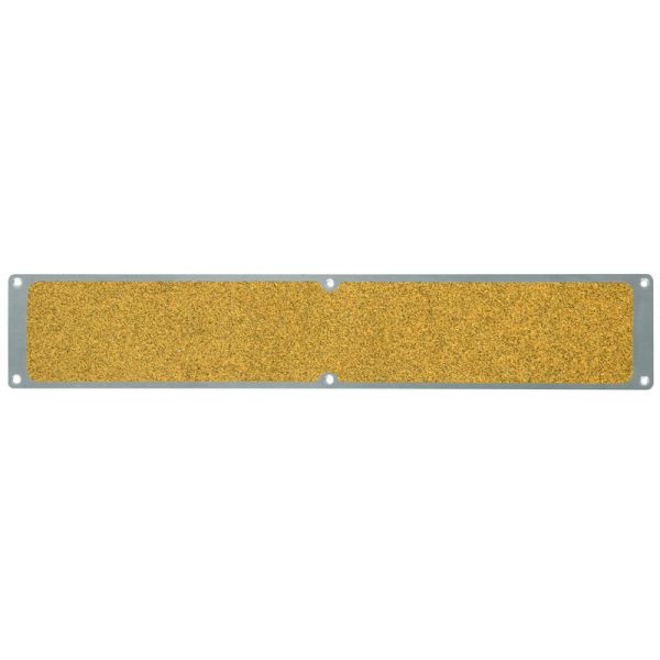 Mehlhose Antirutschplatte Aluminium mit m2 Antirutschbelag, Public 46 gelb 114x635mm, APM9GF1