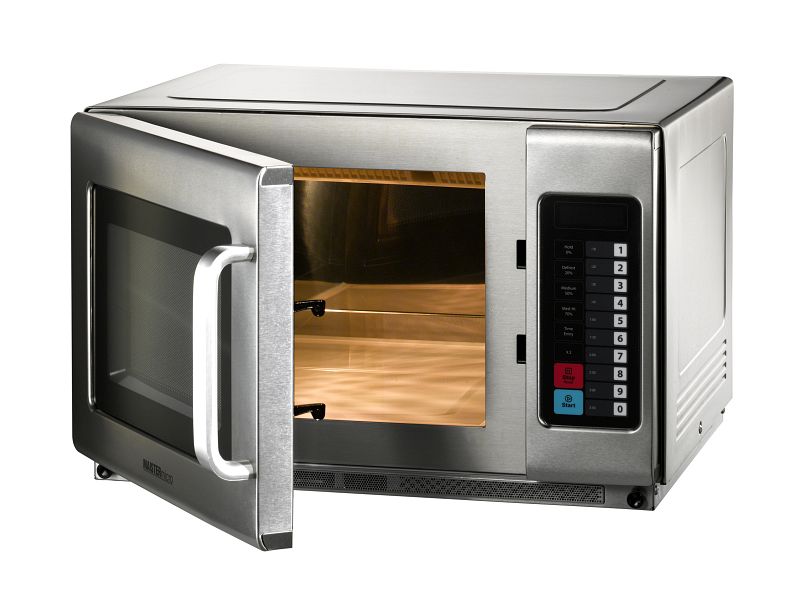 GGG Mikrowelle, 575 x 527 x 368 mm, Edelstahl günstig kaufen GGG Gewerbe Mikrowelle, 520x456x312 mm, 1000 W, 1,5 kW, MW