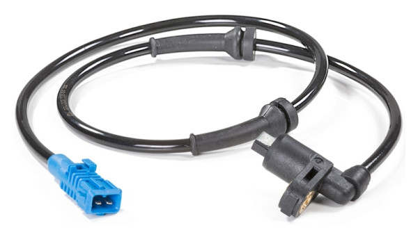 HELLA Sensor, Raddrehzahl, 12V, Vorderachse, Kabel: 765mm, 6PU 009 106-541