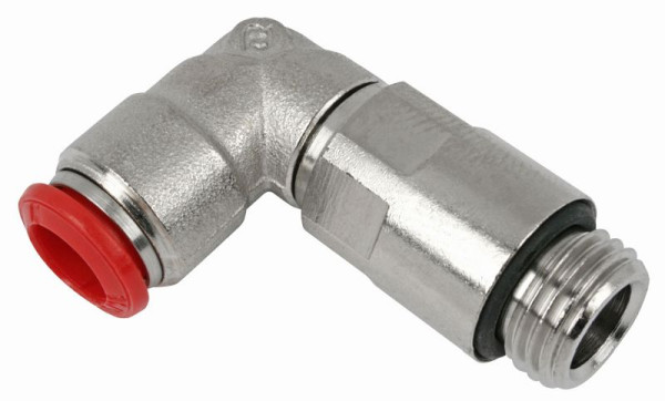 timmer B-WEdl-10-1/4-MSv, Winkel-Einschraubverschraubung - zylindrisch -, lang, Schlauch-Ø: 10 mm, Gewinde: 1/4'', VE: 10 Stück, 03190406