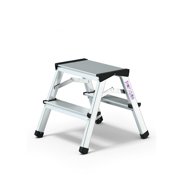 Munk Günzburger Steigtechnik Haushalts-Klapptritt 2 Stufen, 011162