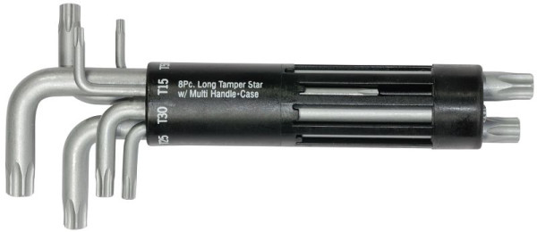 SW-Stahl Winkelschlüsselsatz, TR-Profil, T10-T50, 8-teilig, 04484L