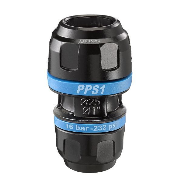 Prevost PPS1 MR - Aluminiumrohr-Reduzierstück, für Rohr mit Außen-Ø= 25 mm, für Rohr mit Außen-Ø= 20 mm, PPS1 MR2520