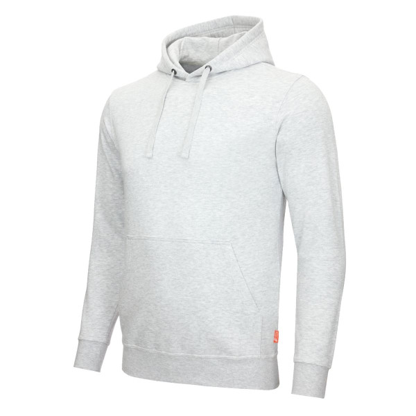 NITRAS MOTION TEX LIGHT, Kapuzenpullover, 70% Baumwolle / 30% Polyester, 300g/qm, Größe: 4XL, Farbe: hellgrau, VE: 15 Stück, 7025-1300-4XL