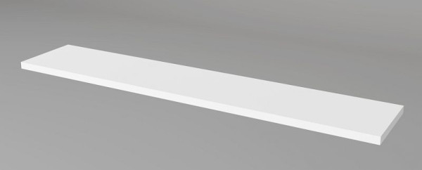 Kerkmann Stabile Taschenablage, Atlantis, B 1000 x T 190 x H 19 mm, weiß, 22339810