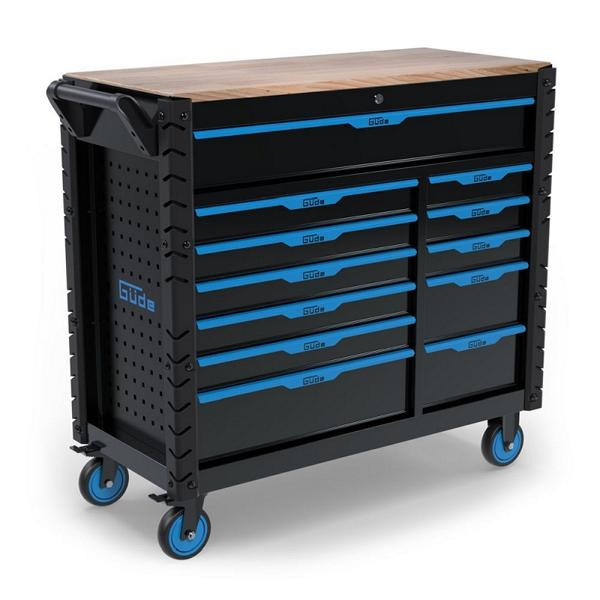 Güde Mobile Werkbank GW 12S, 5 Schubladen, 20 mm Arbeitsplatte, 39140
