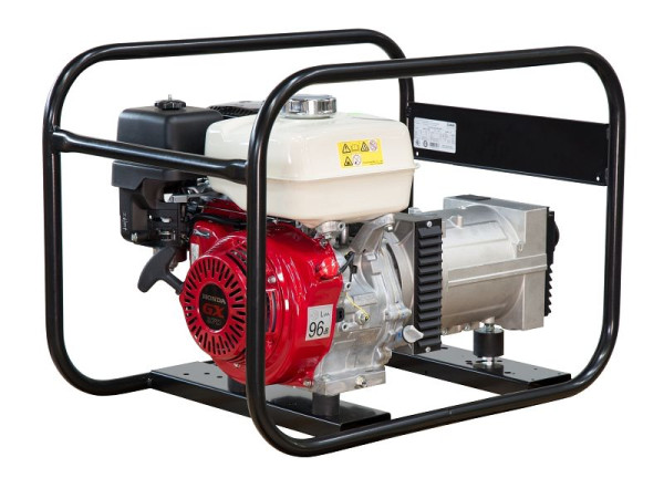 ELMAG Stromerzeuger SEB 4100W, mit HONDA- Motor GX270, 53103