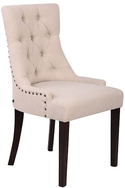 CLP Esszimmerstuhl Aberdeen Stoff antik, creme, 305090