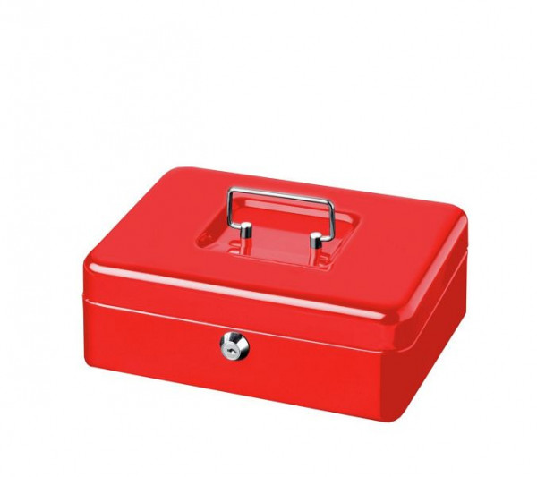BURG-WÄCHTER Geldkassette Money 5025 red, 2 x Schlüssel, HxBxT (außen): 90 x 250 x 180mm, rot, 40060