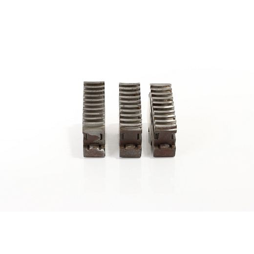 ELMAG Weiche Blockbacken (1 Satz = 3 Stück) für Dreibacken-Drehfutter Ø 315 mm (Original Serie Industrie 330/400), 9808400