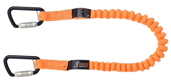 Kratos Stretch Verbindungsmittel mit integrierten Karabinern für Werkzeug, TS9000106