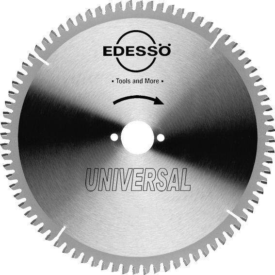 Edessö HW Handkreissägeblatt 165x2,8/2,2x30 Z: 52 TF, Präzision-Universal, 18016530