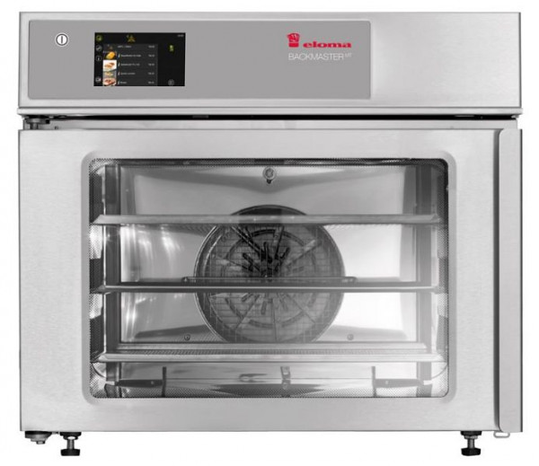 Eloma BACKMASTER EB30 MT Heißluftbackofen 230V / 3,6kW, Elektro, Linksanschlag, Halogen/Zweifach, Version: WT, Tür elektrisch, EL3013004-2A