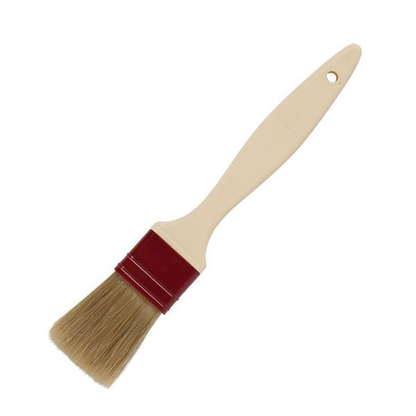 Matfer Backpinsel Naturborsten 4cm, flach, Kunststoffgriff, geschirrspülergeeignet, E443