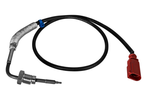 HELLA Sensor, Abgastemperatur, 2-polig, geschraubt, Kabel: 720mm, 6PT 010 376-851