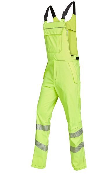 ROFA Latzhose 2359, Größe 52/54, Farbe 229-leuchtgelb, 5592359-229-52/54