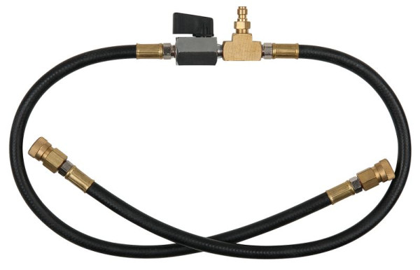 KS Tools Manometer-Anschlussschlauch mit 1/4" Schlauchanschluss für Ford EFI Systeme, 150.2363