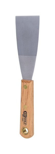 KS Tools Edelstahl Spachtel, 50mm, mit Holzgriff, 907.2263