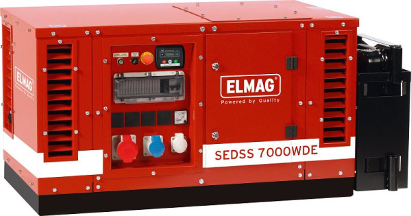 ELMAG Stromerzeuger SEDSS 7000WDE, mit HATZ- Motor 1B40 (schallgedämmt), 53226