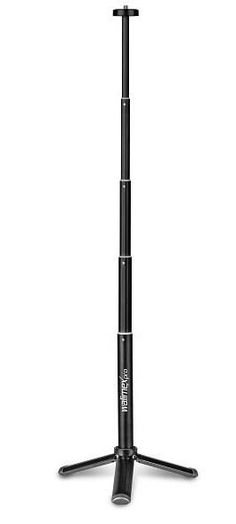Walimex pro Ministativ XL 2in1, Produktfarbe: Schwarz, 1023137, 4056929231373