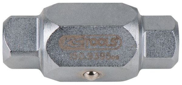 KS Tools Stecknüsse für Ölablassschrauben, 6-kant 14mm+4-kant 13mm, 150.9395