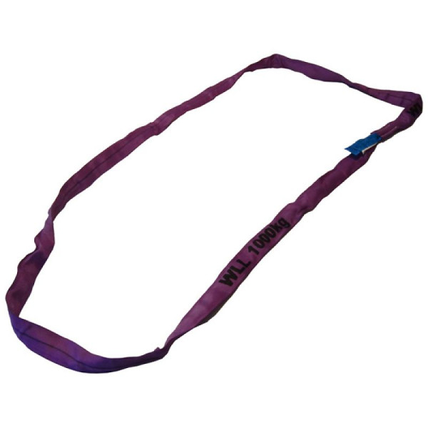 Stein HGS Rundschlinge mit Doppelmantel, 6 m / 3 m, Farbe: violett, 50001-36