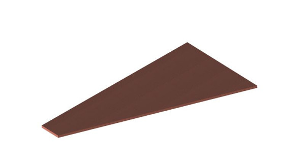 Schake Eck-Holzbelag, 1,85 x 1,00 m, 2051100E, 4250384752798