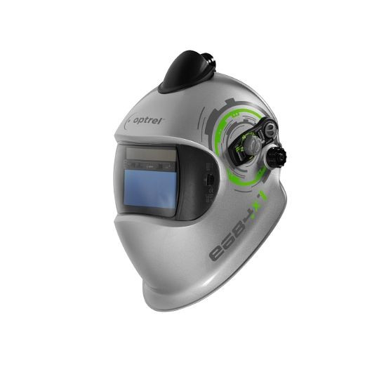 ELMAG Frischluft Schweißhelm e684 - TC - silber (4441.600), 57205