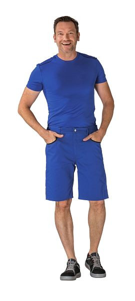 Planam DuraWork Shorts, kornblumenblau/schwarz, Größe XXXL, 2942064