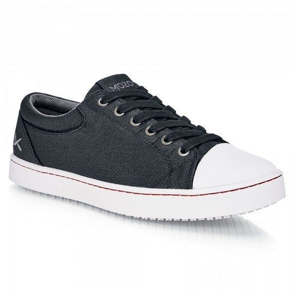 MOZO Herren Arbeitsschuhe GRIND - CANVAS - BLACK/WHITE, schwarz/weiß, Größe: 39, M31165-39