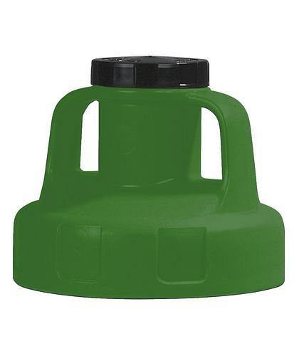 DENIOS Funktionsdeckel für Flüssigkeitsbehälter, für Pumpe, grün, 137446