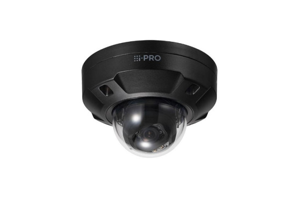i-Pro Netzwerk Dome S-Serie, 5MP@30fps, 2,9-9mm AI, IK10, IP66, IR, out, black, WV-S25500-V3LN1