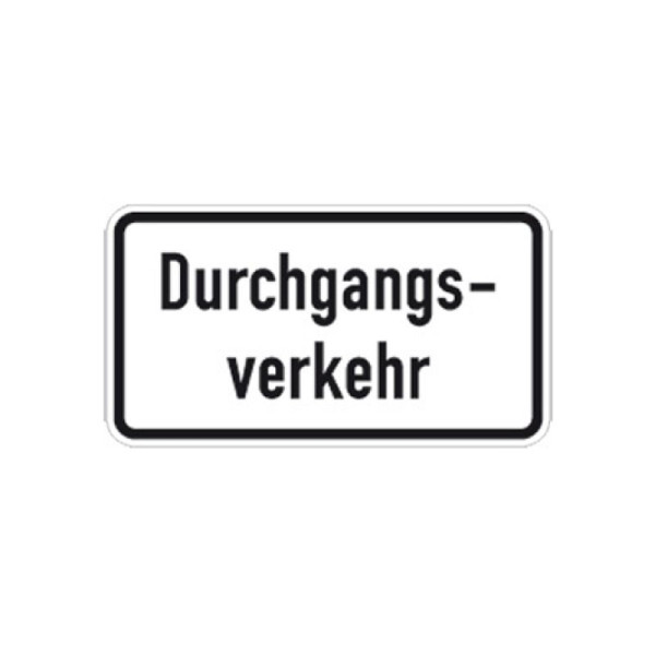 Stein HGS Durchgangsverkehr Nr. 1053-36, 412x750mm /RA1/Flachform 2mm, 1053-36-311