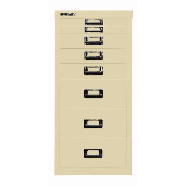 Bisley MultiDrawer™ DIN A4, 8 Schubladen, 606 creme, L298606