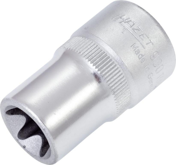 Hazet Steckschlüsseleinsatz TORX®, Vierkant hohl 12,5 mm (1/2 Zoll), Außen TORX® Profil, E16, 900-E16