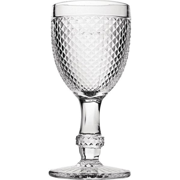 Utopia Dante Weinpokale 290ml (6 Stück), Rautenmuster, GM114