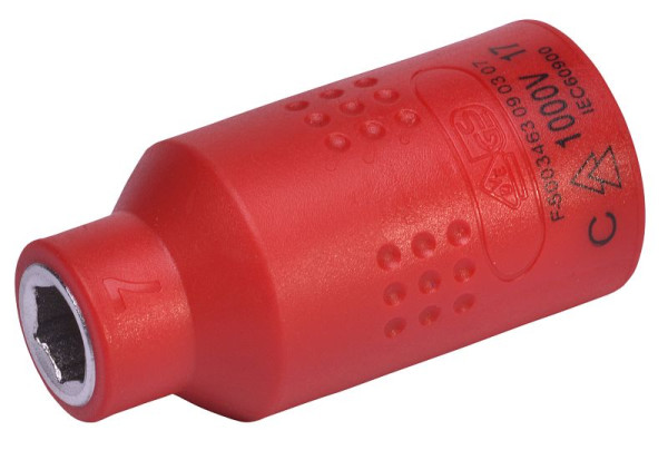 SW-Stahl Steckschlüsseleinsatz, 3/8", 7 mm, VDE, 05520L-7