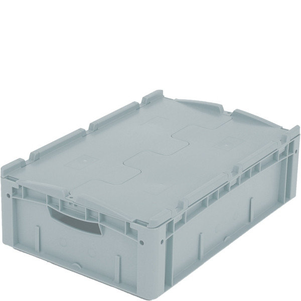 BITO Eurostapelbehälter XL Set /XLD64171 600x400x170 grau, Deckel, C0290-0563