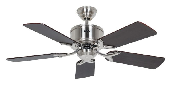 CasaFan Deckenventilator Eco Elements 103 Chrom gebürstet-Lack weißnge/Ahorn, 510382
