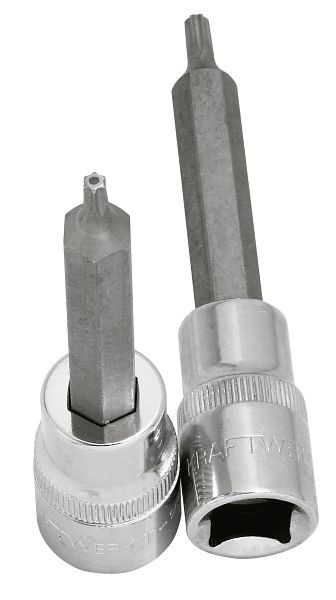 Kraftwerk 1/2" Lang-Bit-Steckschlüssel-Einsatz Loch-TX T80 70 mm, 325381