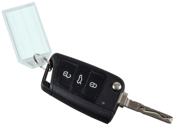Eichner Schlüsselanhänger "Multi", transparent, VE: 100 Stück, 9219-00930
