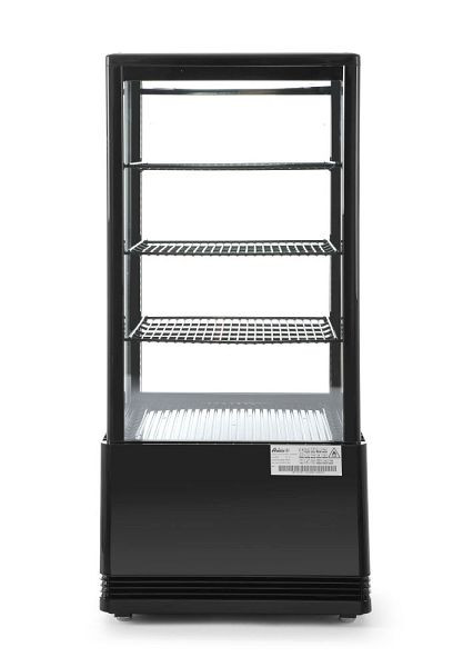Arktic Aufsatz Kühlvitrine 78 Liter, LxBxH: 444x397x940 mm, schwarz, 233658
