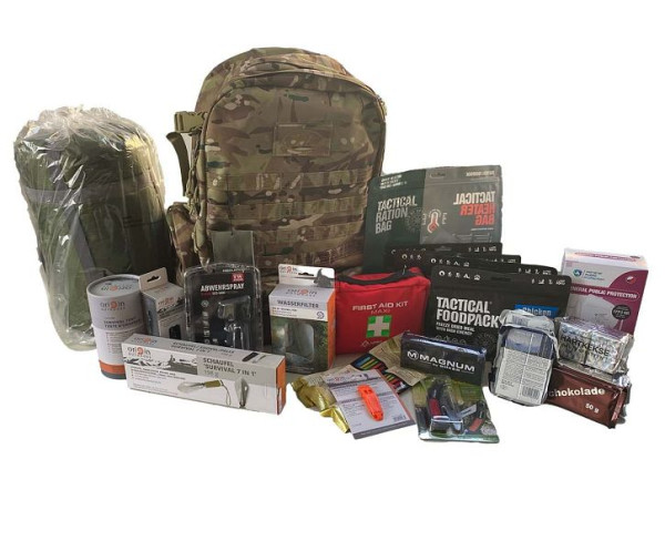 MBS Zivilschutz Fluchtrucksack deluxe - Bug out Bag, 100861